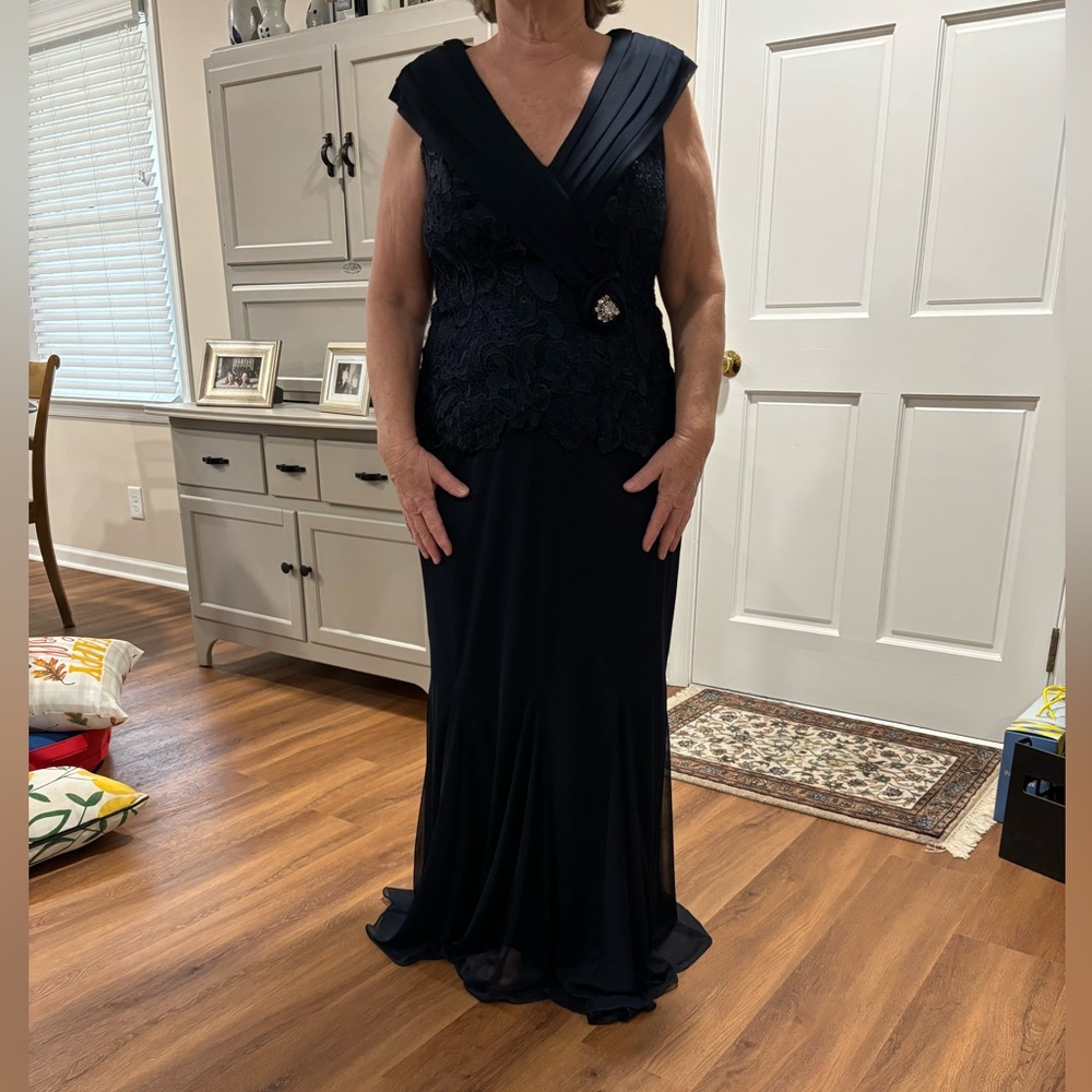 Navy Mother of the Bride/ Groom Dress